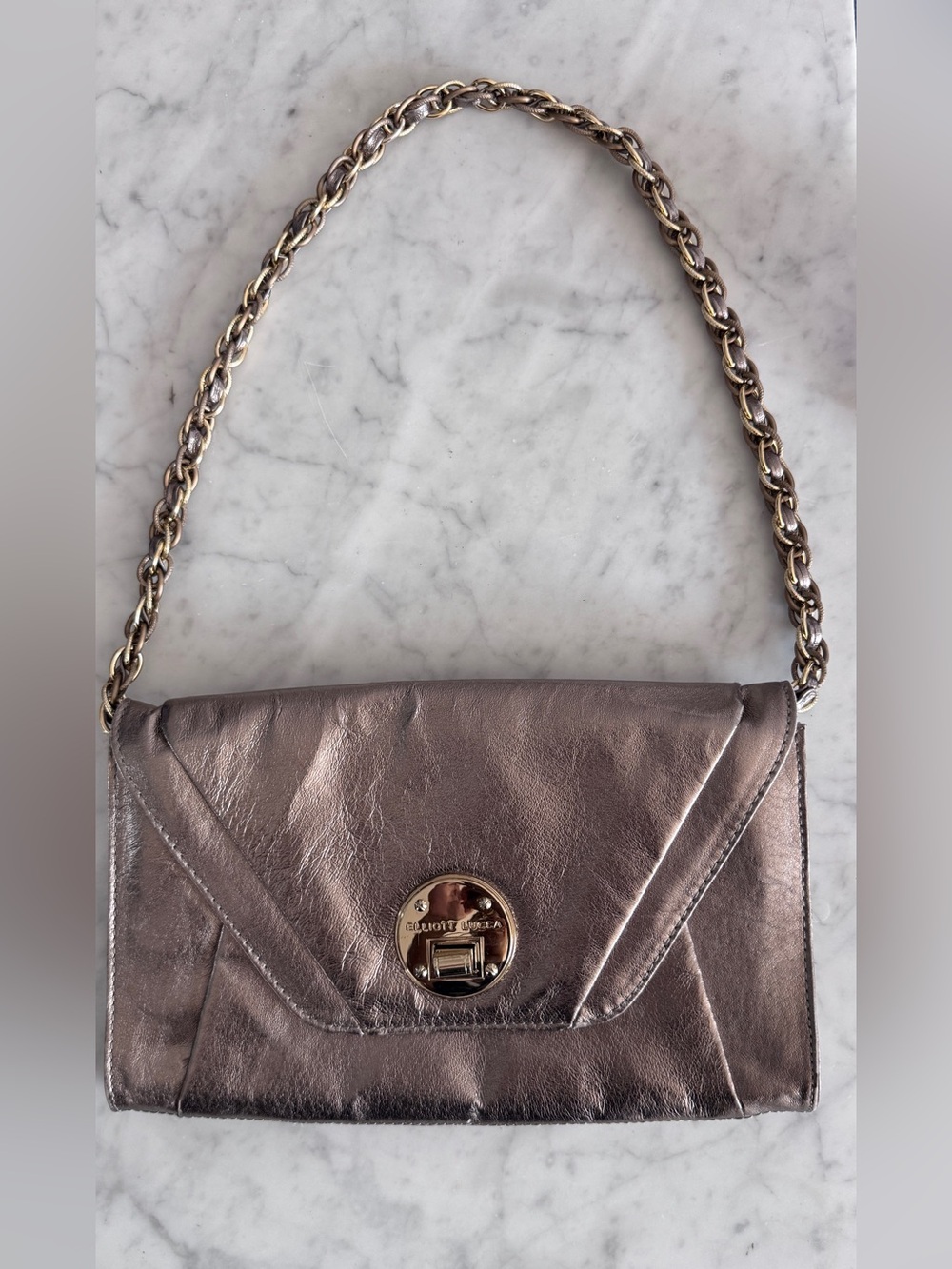 🌟SHORT SALE - Elliot Lucca Leather Handbag and clutch
